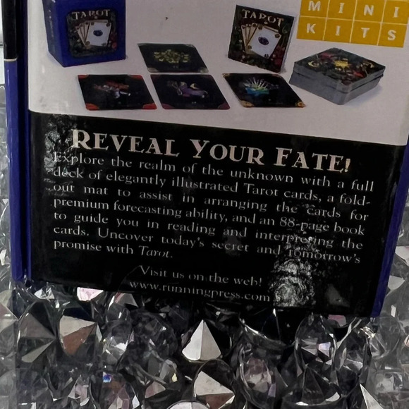 Tarot cards & book mini set in box spiritual healing ❤️‍🩹 small set entire  set - Picture 2 of 4